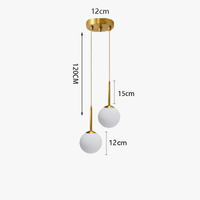 Suspension de luxe Cuivrée pour Restaurant Moderne | Marco Lucetti