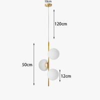 Suspension de luxe Cuivrée pour Restaurant Moderne | Marco Lucetti