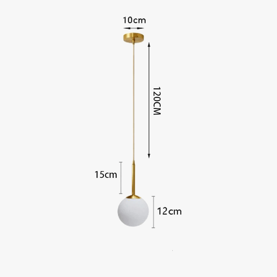 Suspension de luxe Cuivrée pour Restaurant Moderne | Marco Lucetti