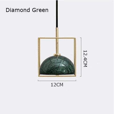 Suspension de Luxe en Marbre à Tête Unique | Marco Lucetti