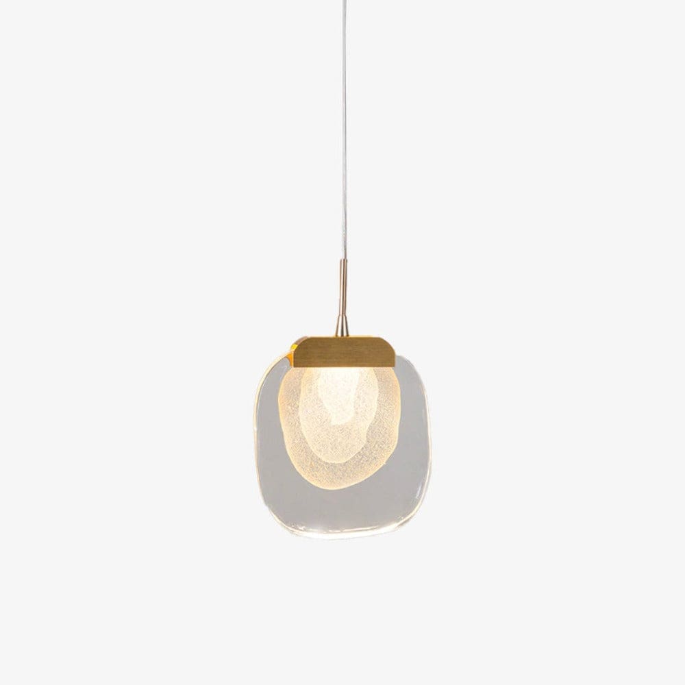 Suspension de luxe moderne avec lampe en verre Anamy | Marco Lucetti