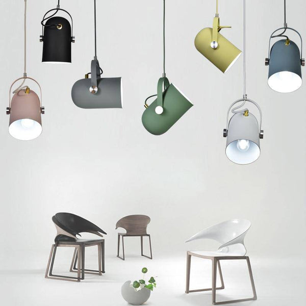 Suspension de spot en aluminium couleurmetal. | Marco Lucetti