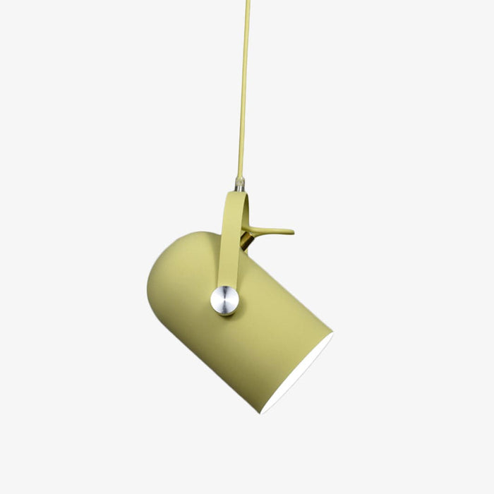 Suspension de spot en aluminium couleurmetal. | Marco Lucetti Jaune