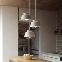 Suspension Delcio: Double abat-jours en verre et métal modernes | Marco Lucetti