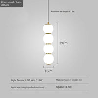 Suspension Deluxury Europe Glass LED Bottle Design | Marco Lucetti C / Lumière neutre