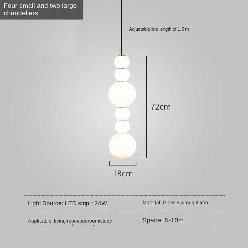 Suspension Deluxury Europe Glass LED Bottle Design | Marco Lucetti D / Lumière neutre