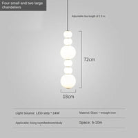 Suspension Deluxury Europe Glass LED Bottle Design | Marco Lucetti D / Lumière neutre