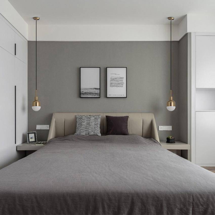 Suspension demi boule doré - Style nordique | Marco Lucetti