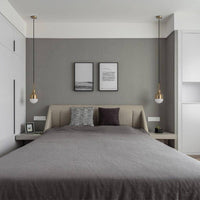 Suspension demi boule doré - Style nordique | Marco Lucetti