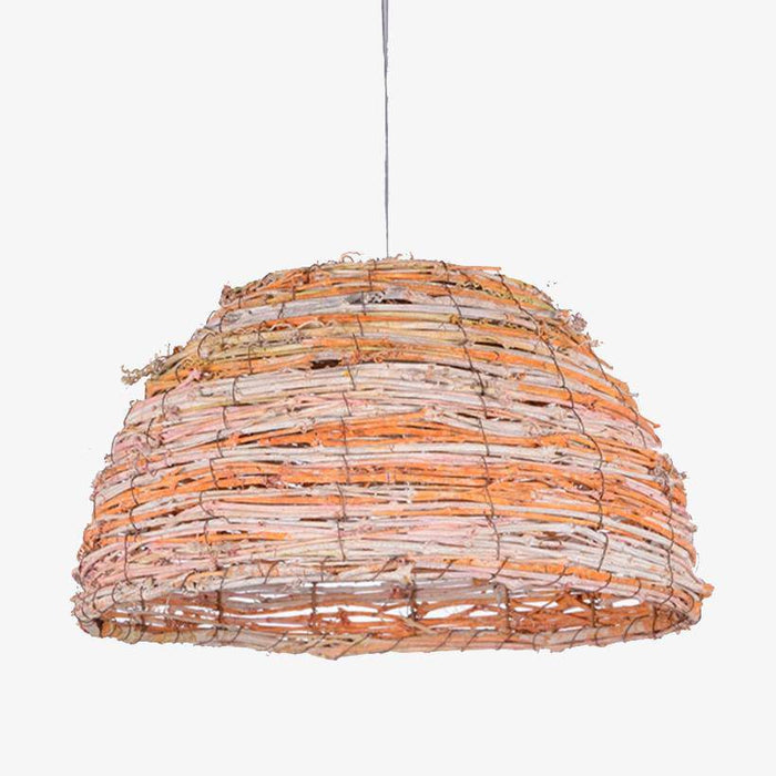 Suspension demi boule en bambou Teahouse - Style Zen