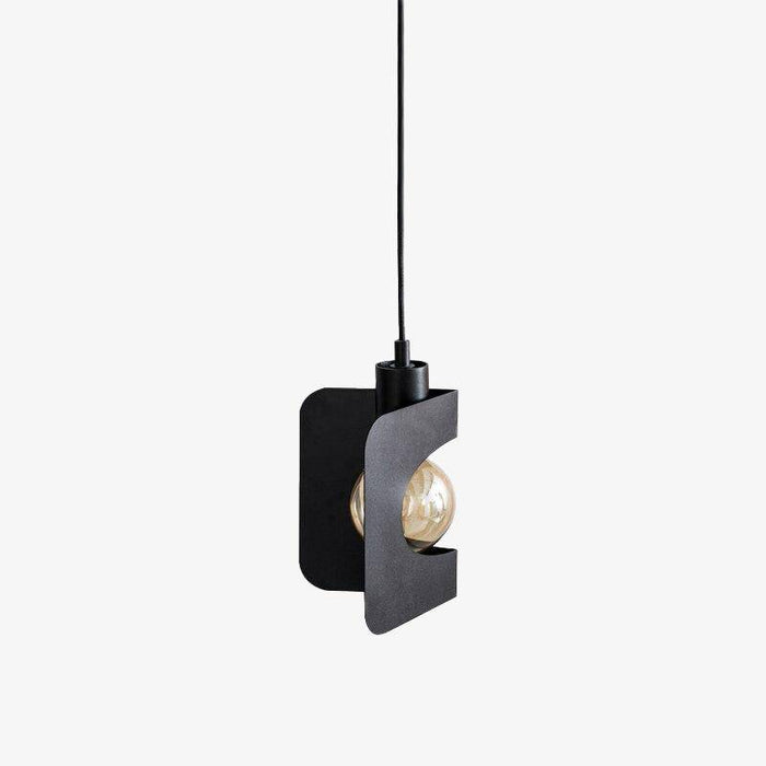 Suspension LED Creative en métal plié