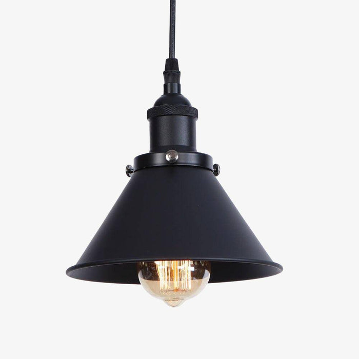Suspension LED colorée pour un décor industriel