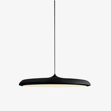 Suspension design LED ovale Copper Glow