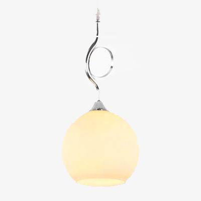 Suspension Boule & Nœud Aluminium