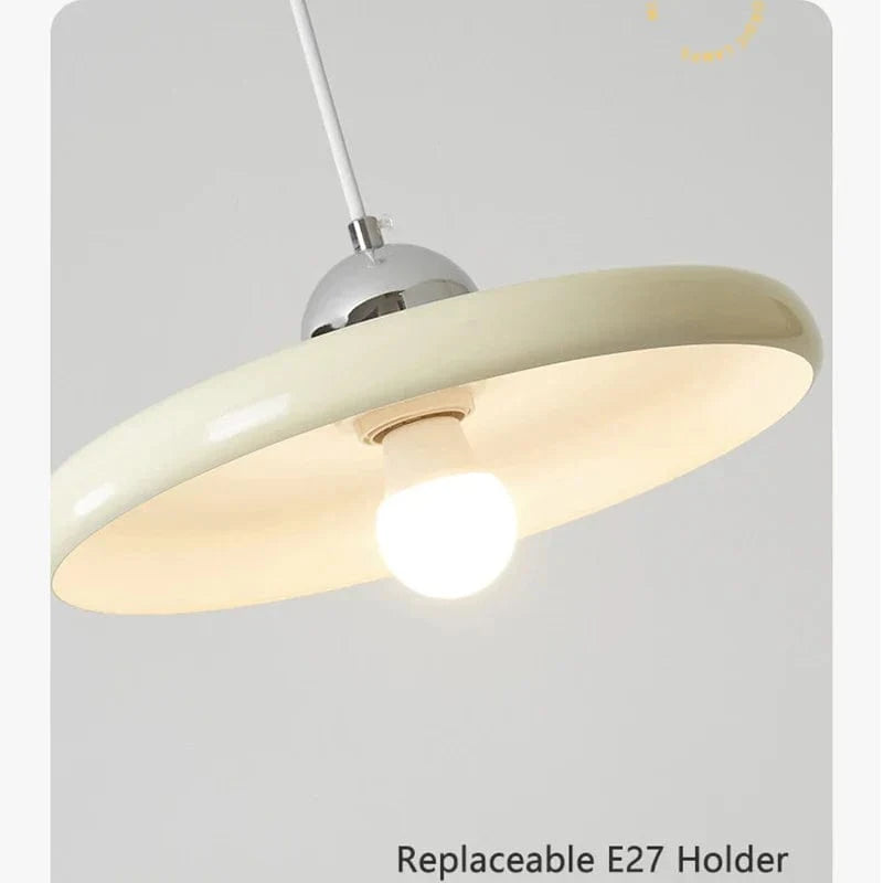Suspension design blanche en forme d'anneau | Marco Lucetti