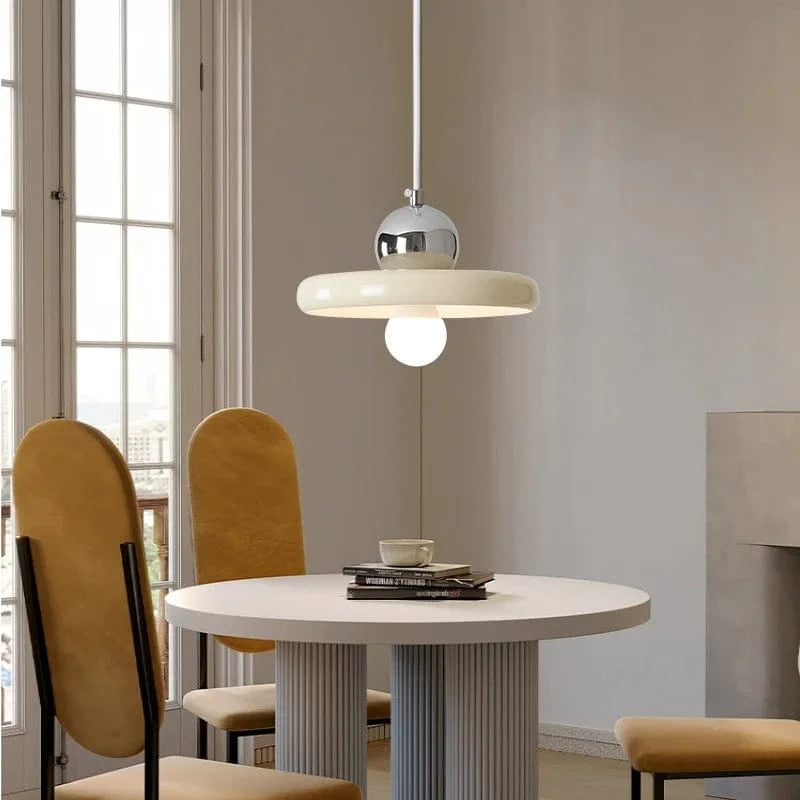 Suspension design blanche en forme d'anneau | Marco Lucetti