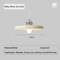 Suspension design blanche en forme d'anneau | Marco Lucetti Blanc laiteux Dia 30cm / Lumière blanche
