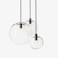 Suspension Design Boule en Verre - Noir ou Rose Gold | Marco Lucetti