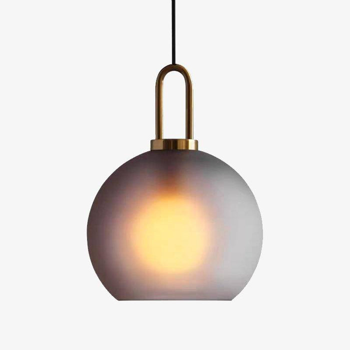 Lustre Boule en Verre Design Room