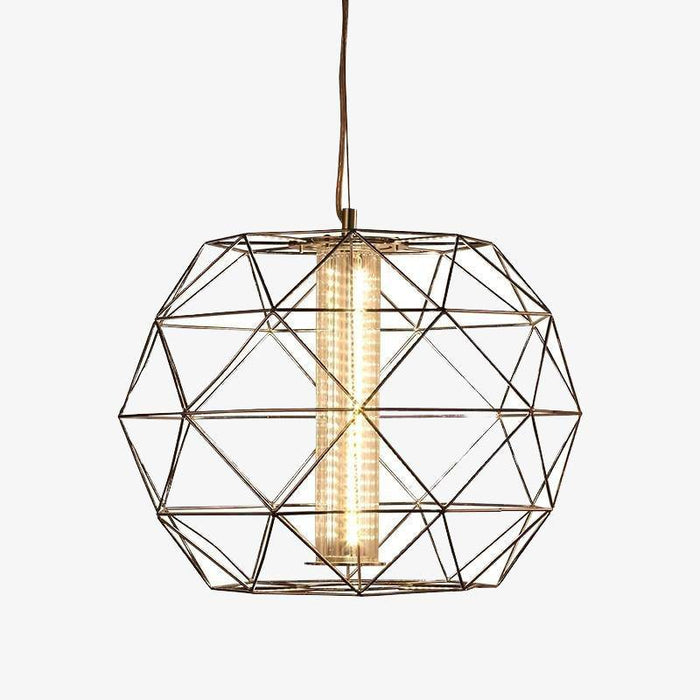 Suspension Geometric Cage - Design Épuré