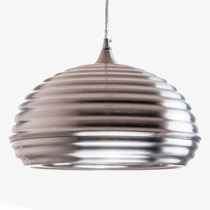 Suspension Chromée Aluminium LED