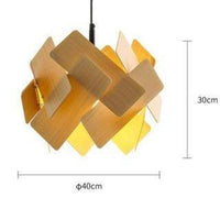 Suspension design colorée : Stackuniq | Marco Lucetti Bois léger