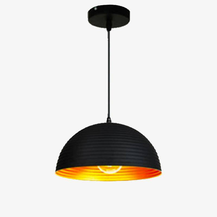 Suspension design rayures demi-boule Cover