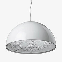 Suspension demi-sphère fleurie intérieur 40cm de marque