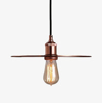 Suspension chromée or rose, design élégant