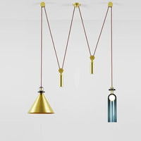 Suspension Design DIY Réglable Métal LED Décoratif | Marco Lucetti K