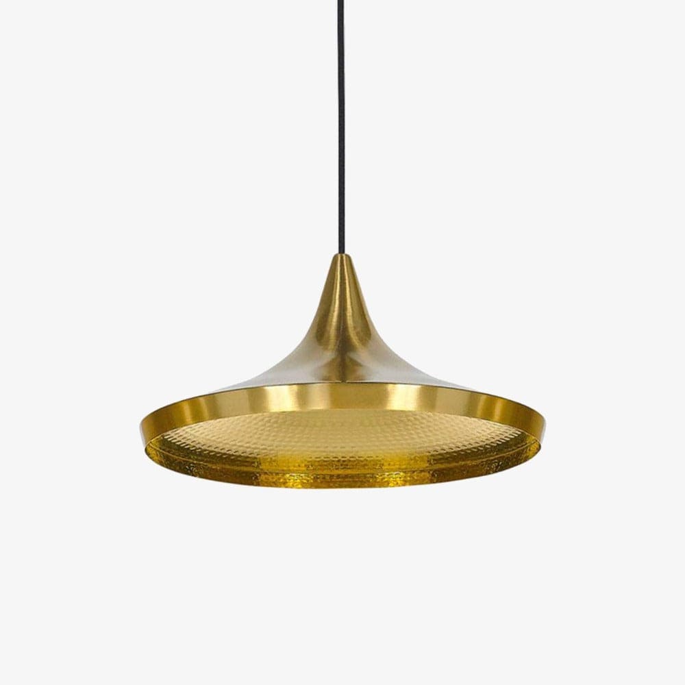 Suspension Design Doré Aluminium | Marco Lucetti A