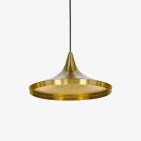 Suspension Design Doré Aluminium | Marco Lucetti A