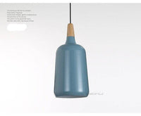 Suspension design en aluminium et bois | Marco Lucetti Bleu