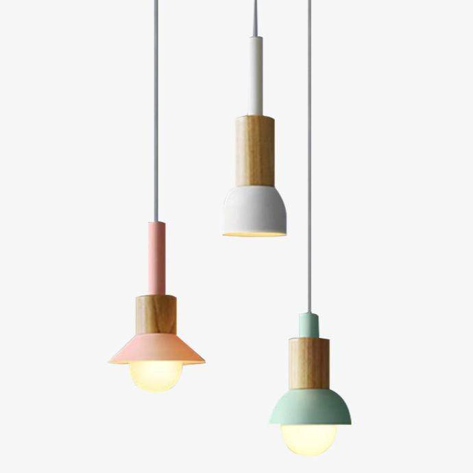 Suspension design Wood&Metal pour fenêtres
