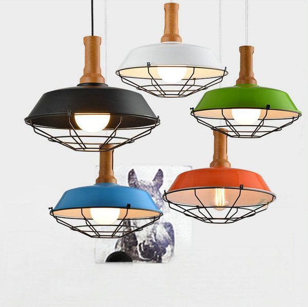 Suspension Design en Bois et Métal - Disponible en Plusieurs Coloris | Marco Lucetti