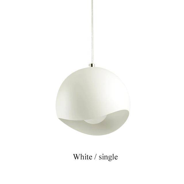 Suspension design en boule ouverte - Botimi Gold | Marco Lucetti Blanc - 1 lampe