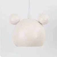 Suspension design en métal LED Mickey deco | Marco Lucetti Blanc