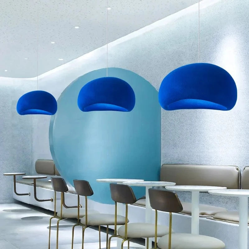 Suspension design en polystyrène colorée | Marco Lucetti
