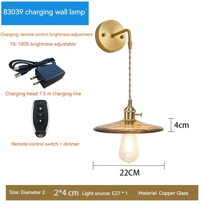 Suspension Design en Verre avec LED pour Décoration Intérieure | Marco Lucetti 83039 RC de chargement / 11-15W (Max100W) / CHINE