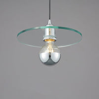 Suspension design en verre plat Aiden | Marco Lucetti