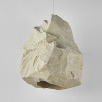 Suspension Design européen inspirée par l'imitation de pierre kaki pour une ambiance chambre japonaise Wabi Sabi. | Marco Lucetti L420xL440xH500