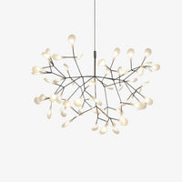 Suspension Design LED Arbre Doré - Maison Élégante | Marco Lucetti Noir - 63 LEDs / Chaude