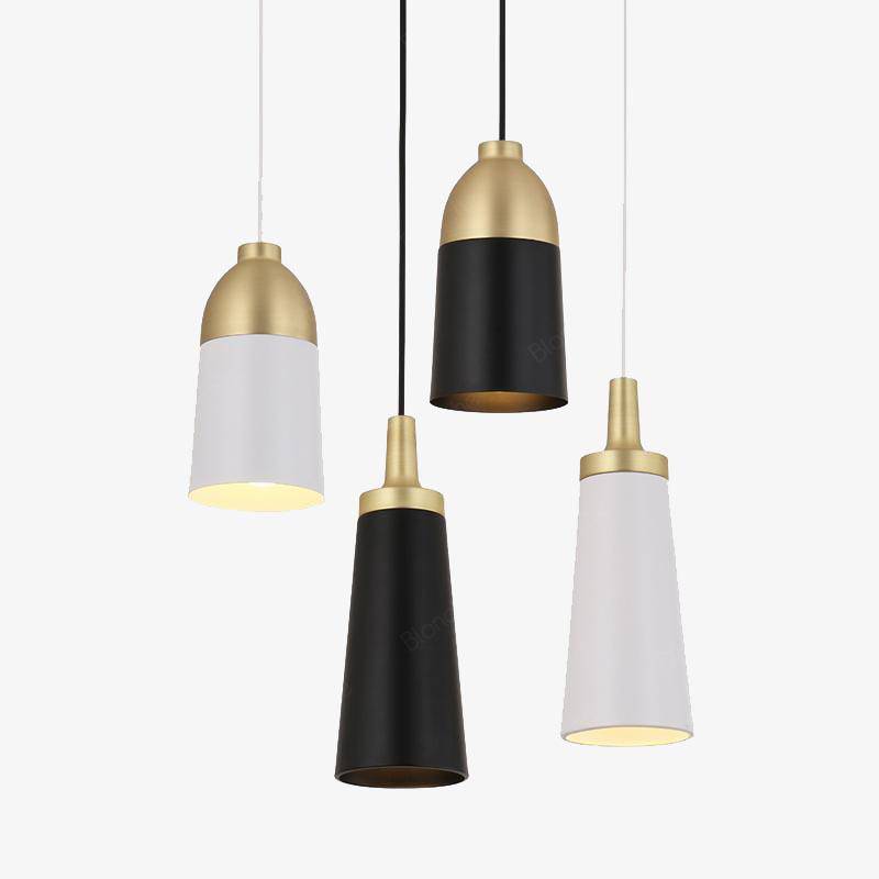 Suspension LED Loft en métal doré
