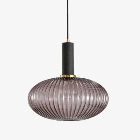 Suspension LED Design en Verre Belly