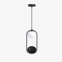 Suspension design LED "Fleur de Verre"