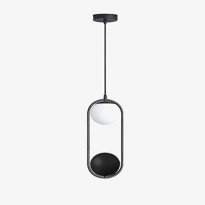 Suspension design LED "Fleur de Verre"