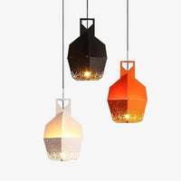 Suspension LED Design Métal Coloré Motifs Hang