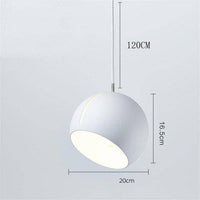 Suspension Design LED Boule Colorée dirigeable | Marco Lucetti Blanc