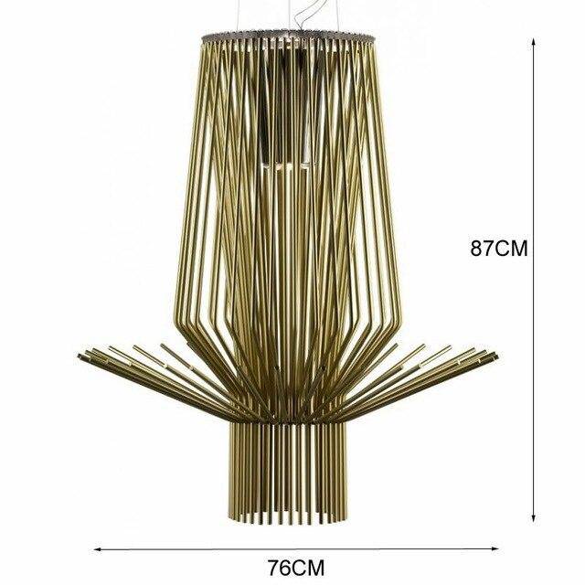 Suspension design LED "Cage Lumière" | Marco Lucetti E