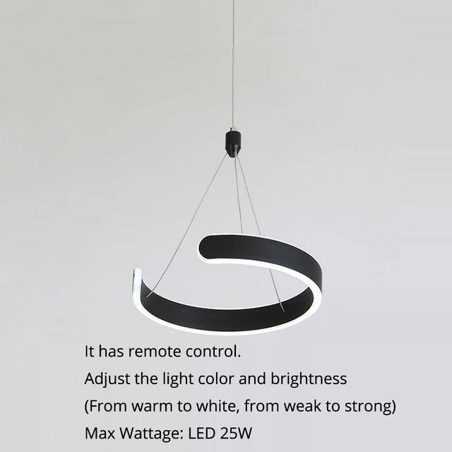 Suspension design LED : Cercle Ouvert_Light | Marco Lucetti